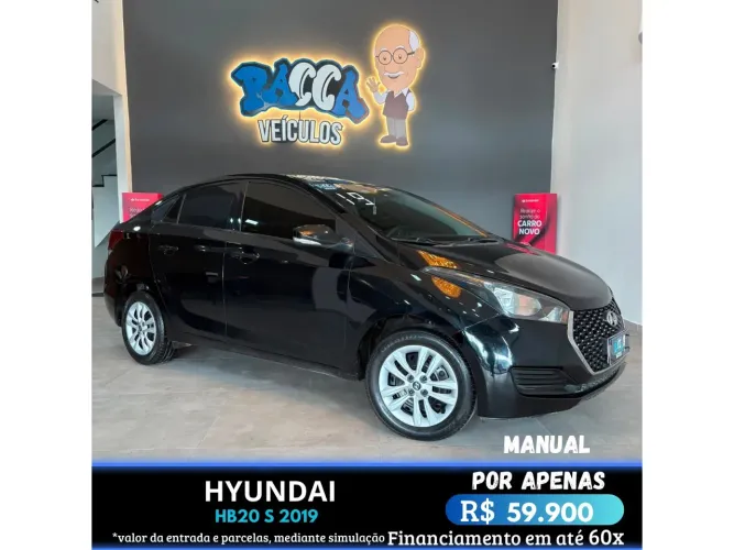 Hyundai HB20S Comfort Plus 1.0 Flex 12V Mec. 2019