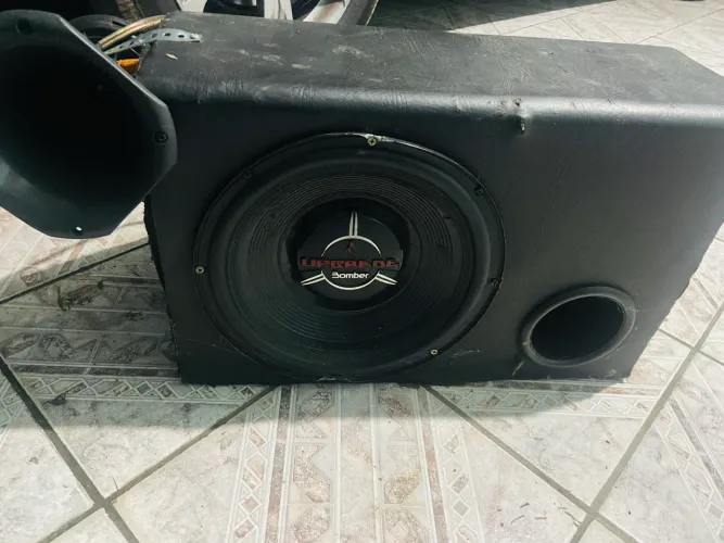 ? Som Automotivo Completo - Sub Bomber + Módulo Banda 