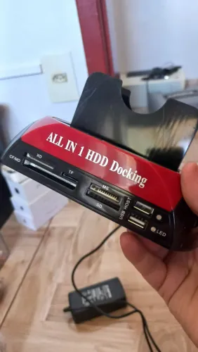 Dock station HD SATA + IDE (recuperação de dados / técnico)