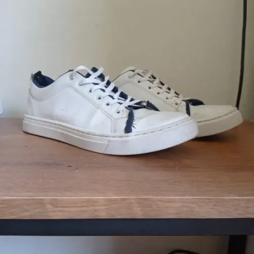 sapatênis masculino - 42 - lacoste - branco - ref0326