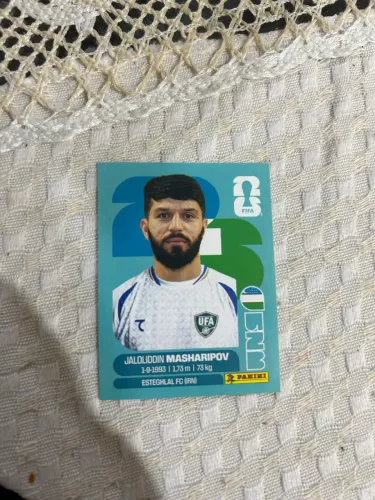Figurinha UZB 18