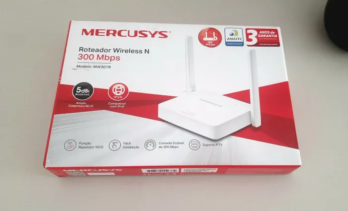 Roteador Mercusys 300 Mbps 2 Antena