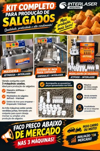 Empresa pronta para fazer salgados!!