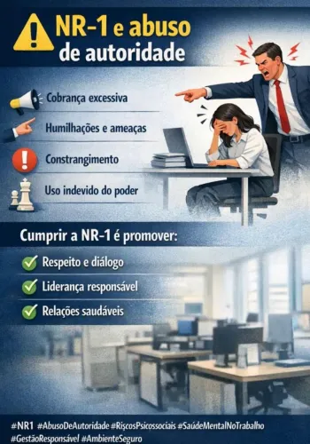 Implantação NR-1 + Consultoria e treinamentos Obrigatórios
