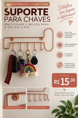 Suporte para chaves