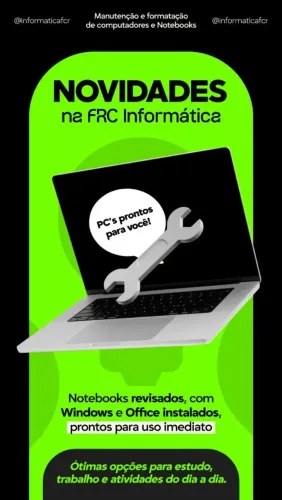 MANUTENÇÃO EM NOTEBOOKS E DESKTOPS