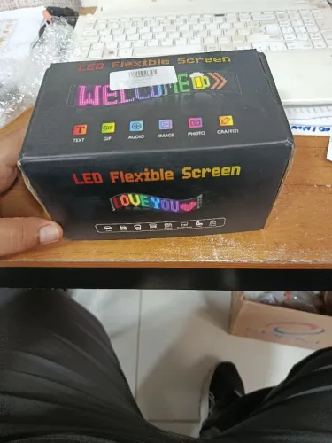 Luz de olhos painel LED Flexível