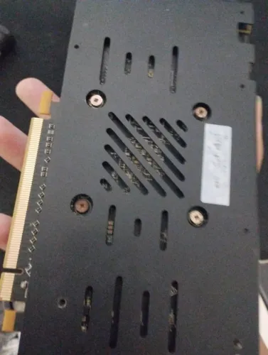 placa de vídeo RX 580 8gb com defeito 
