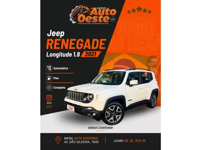Jeep Renegade Longitude 1.8 4X2 Flex 16V Aut. 2021