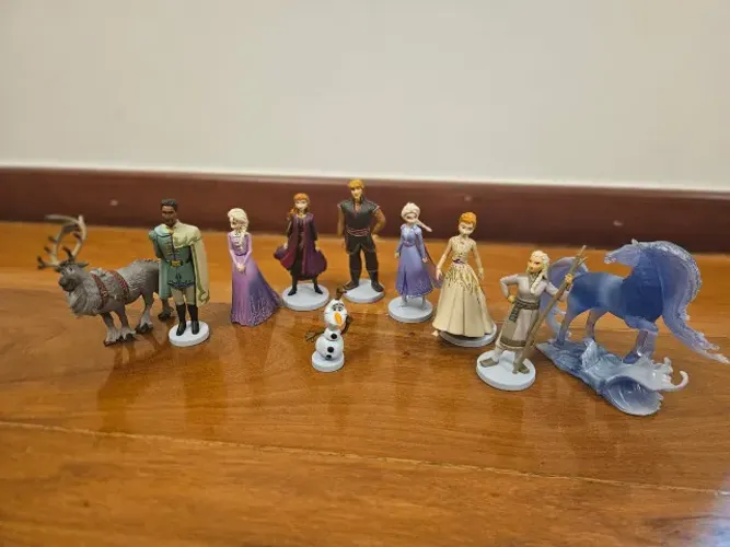 Playset Frozen 2 - 10 personagens - Original - Disney