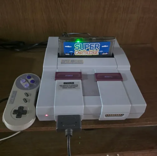 Super nintendo + everdrive