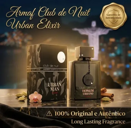 Perfume Árabe Club de Nuit Urban Man Elixir