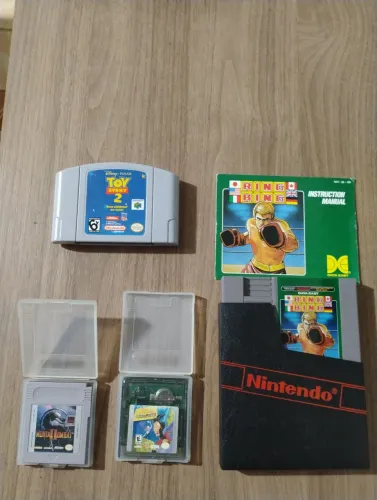 Jogos Nintendo Nes + Game Boy + Game Boy Color +Nintendo 64