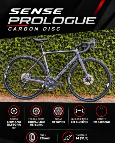 Bicicleta Sense Prologue Carbon Disc