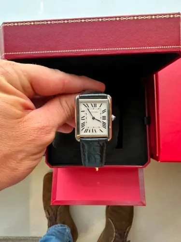 Relógio Cartier Tank Quartzo Large 27.4 x 34.8 mm 2016
