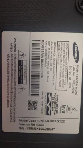Smart Samsung 32 Tela Quebrada