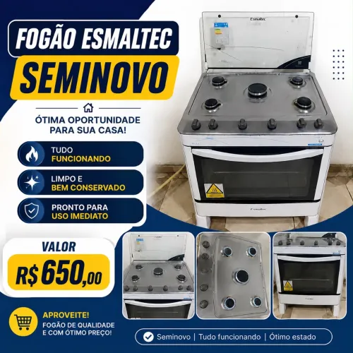 Fogão 5 Bocas