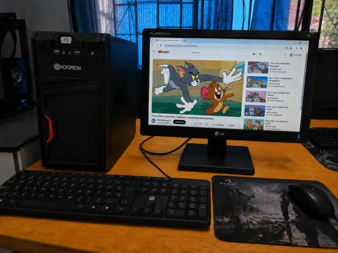 PC Completo Intel i3 + Monitor LG 19" + 6GB RAM + 500GB | Pronto para Usar. (Magarça)
