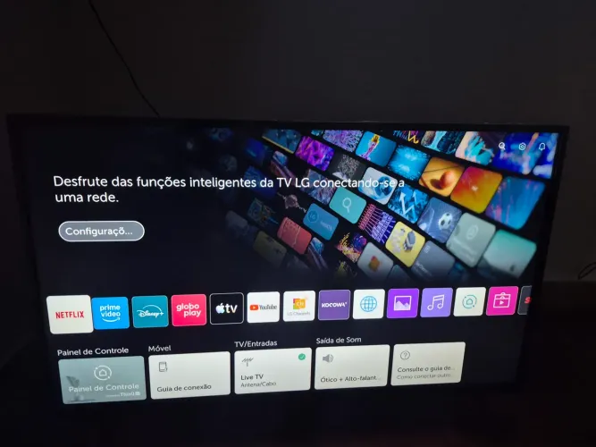 TV LG 4K 4K polegadas