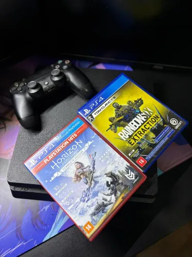 Ps4 Completo + 2 Jogos