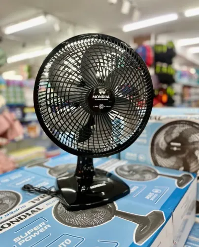 VENTILADOR MONDIAL 30CM - COMPACTO E POTENTE!