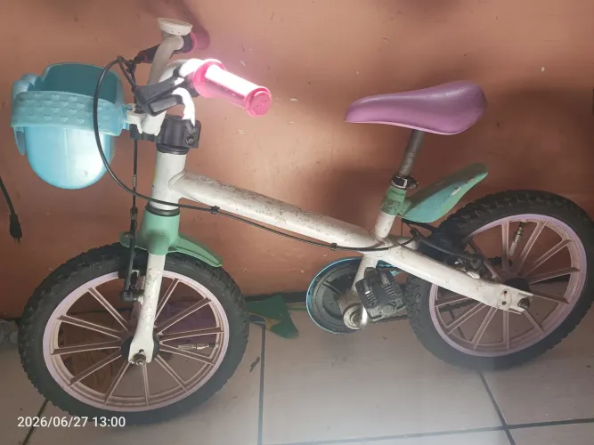 Bicicleta infantil com rodinha