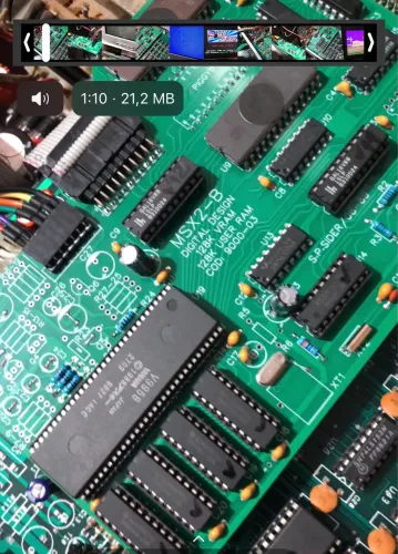 Kit DDX 2.0+ com VDP + Placa RGB para MSX Expert / Hotbit
