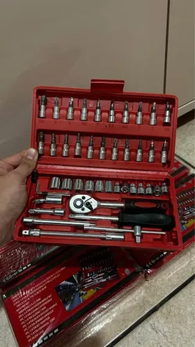 Maleta de Ferramentas c/ 46 Peças - OPORTUNIDADE