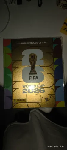 ÁLBUM COPA DO MUNDO 2026 CAPA OURO