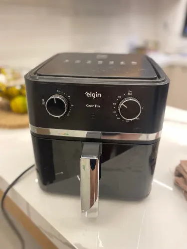 Fritadeira Airfryer Elgin (ventilador queimado)