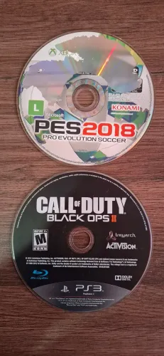Vendo esses 2 jogos originais de Xbox 360 e de PS3 funcionando perfeitamente!!