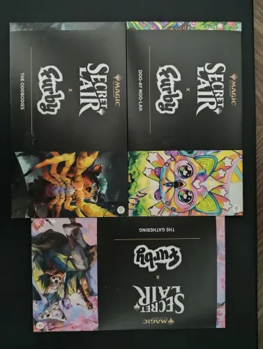Set de 3 Secret Lair Selados Furby Non Foil em Inglês Magic The Gathering