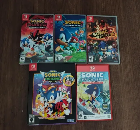 Coleção Sonic - Nintendo Switch
