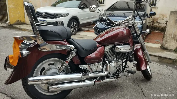 Moto Mirage 250 moto sem detalhes moto viajar e passear