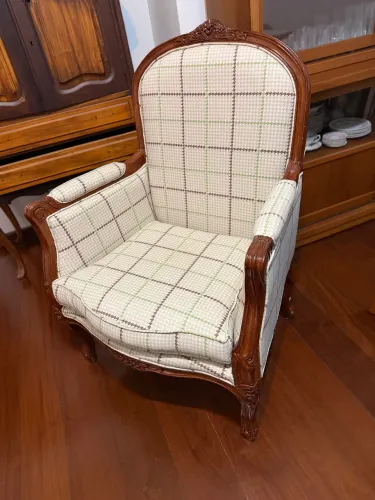 Poltrona Bergère Luís XV