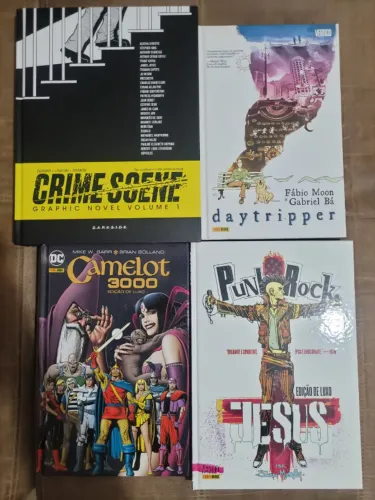 Lote de Graphic Novels novas e usadas (Valores na descrição)