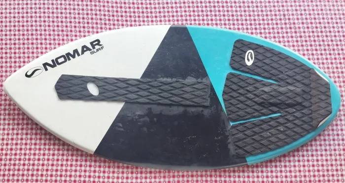 PRANCHA DE SKIMBOARD FIBRA DE VIDRO NOMAR SEMI-NOVA + DECK INCLUSO 