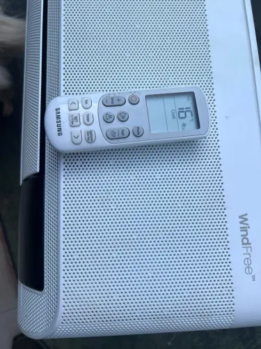 Ar split Samsung wind free 12mil btus já instalado (Leia )