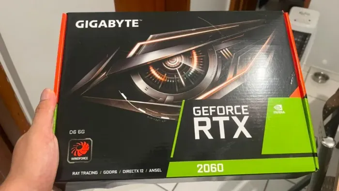 RTX 2060 6GB - usada com caixa