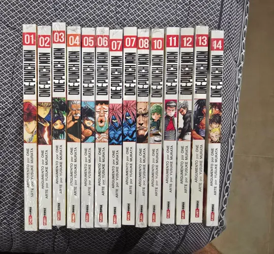 Mangá One Punch Man 14 volumes LACRADO