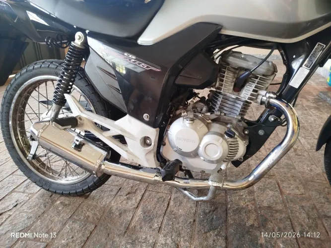 Escapamento esportivo Fortuna Mini Trioval - Start Titan Fan 160