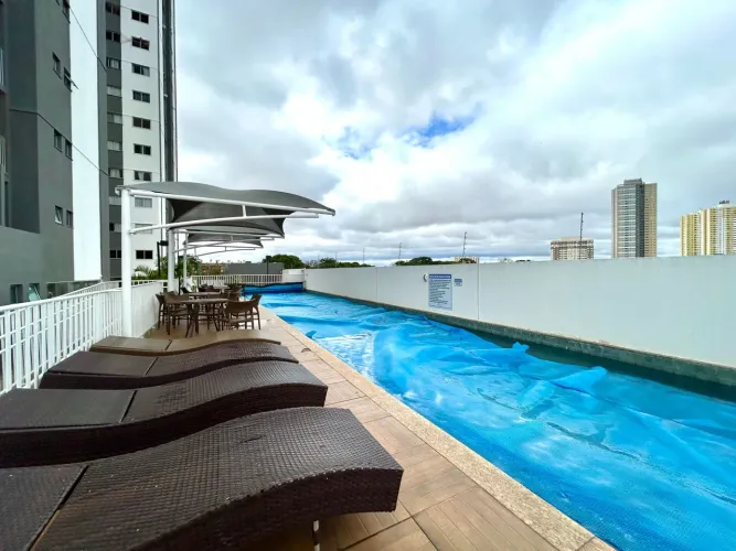 Apartamento de 2 quartos sendo 1 suíte - Lazer completo - Vila Rosa