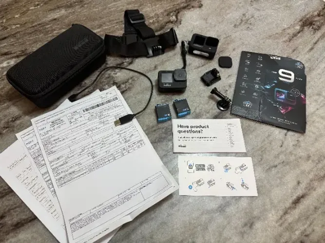 GoPro Hero 9 Black IMPECÁVEL com acessórios e nota fiscal