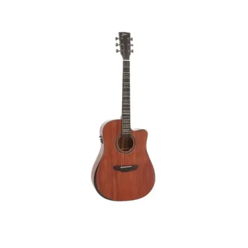 VIOLAO ZELLMER HERITAGE FOLK CUTAWAY ACO MAHOGANY FOSCO