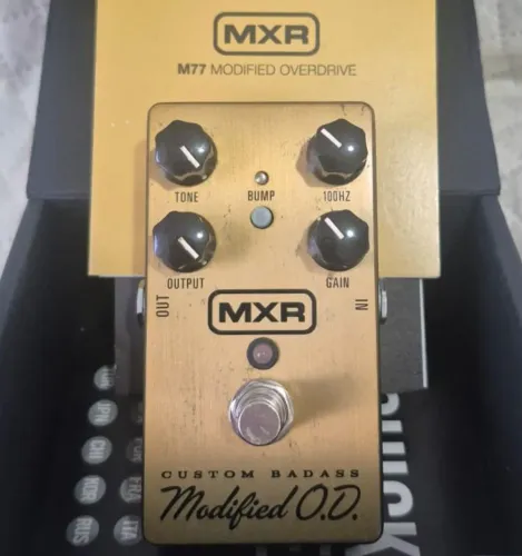 Pedal MXR Custom Modified OD Overdrive Made in USA com caixa e tags!