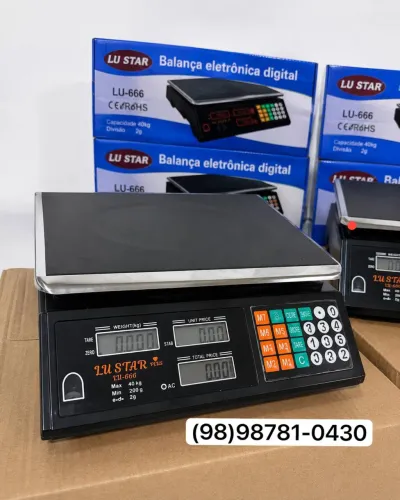 Balança Comercial Digital | Mercadinho Panificadora Peixaria