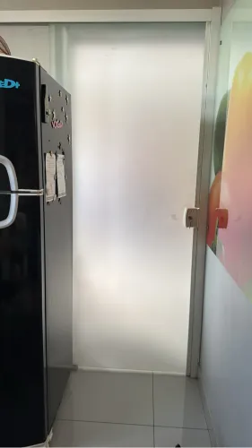 Porta de vidro jadiado e temperado 1,80x2,10