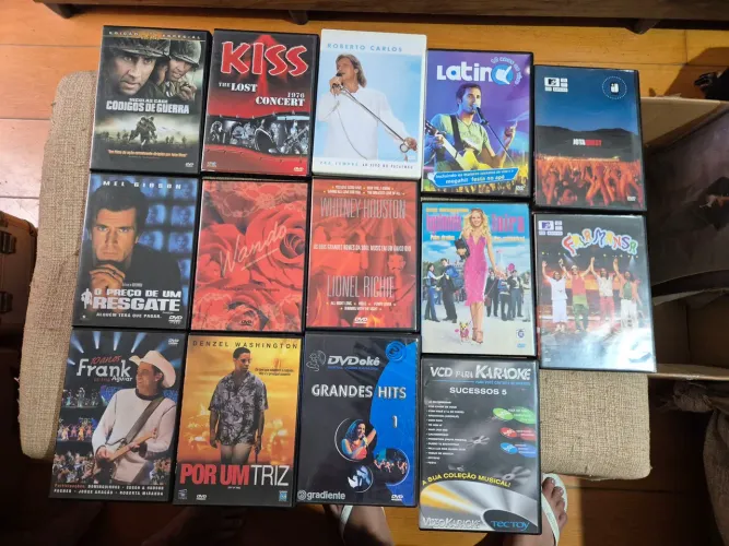 Cds e dvds originais