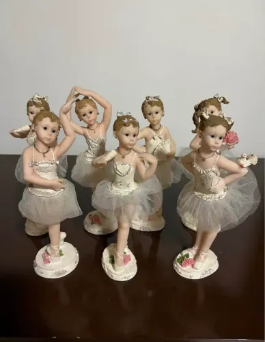 Bailarinas cerâmica vintage