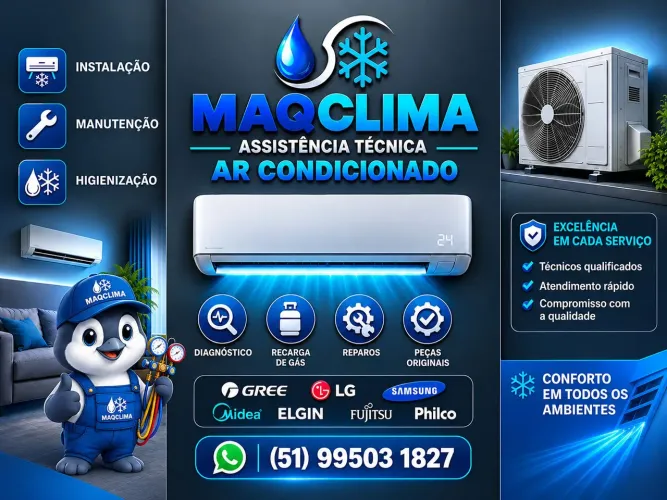 Instalação, Conserto e Higienização de Ar condicionado Split / Conserto de Lava e Seca.